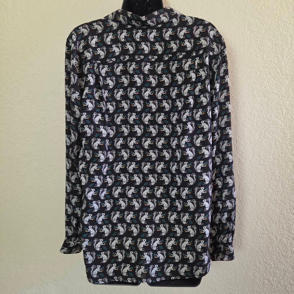 Loft Squirrel Button Down Shirt - Picture 7 of 8
